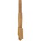 Ekena Millwork Kennewick Rough Sawn Timber Gable Bracket, Western Red Cedar, 60"W x 25"H x 2"D x 6"F, 10/12 Pitch GBW060X25X0206KEN00RWR - alternate 4